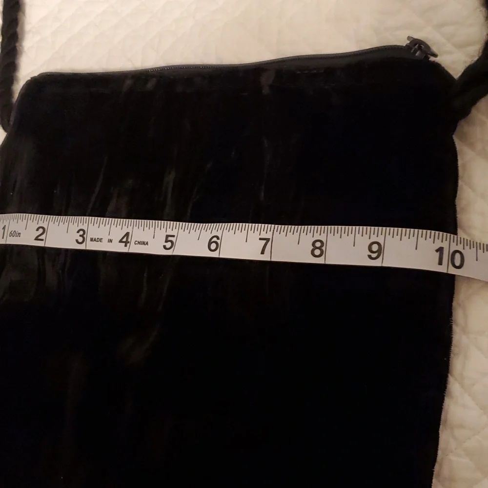 Vtg L.J.S Collection Velvet Bag - Picture 10 of 13